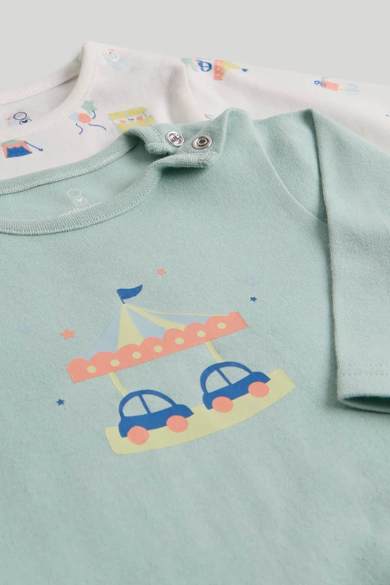 mothercare 2 Pack Carnival Pyjamas